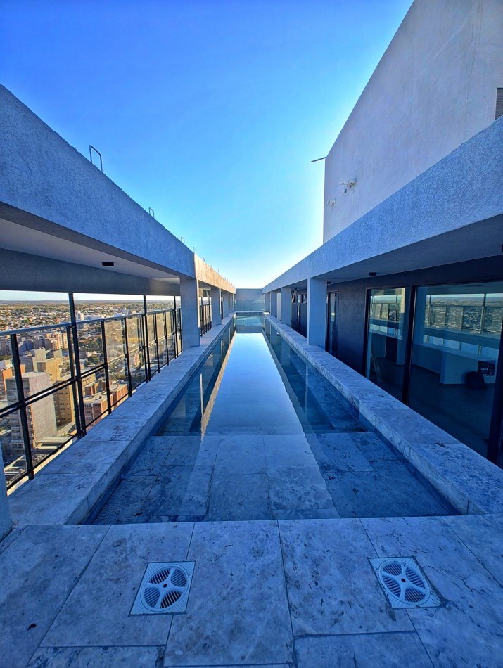 DEPARTAMENTO GERENCIAL - 2 DORMITORIOS CON COCHERA Y PILETA A ESTRENAR - EN ALQUILER