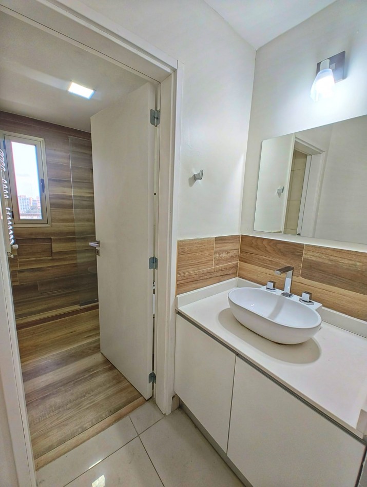 DEPARTAMENTO 1 DORMITORIO CON COCHERA CUBIERTA EN ALQUILER - TORRE VITRUVIO | CENTRO OESTE NEUQUEN